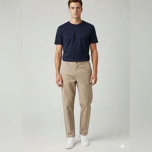 Levi's Men's XX Chino EZ Taper Premium Khaki Stretch Casual Pants, Size M, New